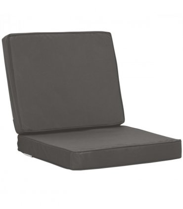 Outdoor Seat and Back Cushion Set Replacement Cushions, Dark Grey