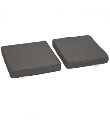 Outdoor Seat and Back Cushion Set Replacement Cushions, Dark Grey