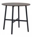 80cm Round Kitchen Table, Dining Table for Small Spaces, Steel Leg