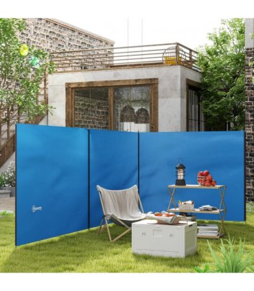 Camping Windbreak Portable Wind Blocker Privacy Wall, 540cm x 150cm