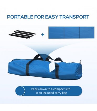 Camping Windbreak Portable Wind Blocker Privacy Wall, 540cm x 150cm
