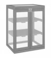 3-tier Wood Greenhouse Plant Storage Shelf Garden Cold Frame Grow House