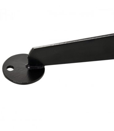 Metal Black 112cm x 79cm x 215cm Hammock Chair Stand Only Heavy Duty C-Stand