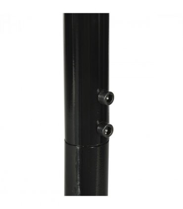 Metal Black 112cm x 79cm x 215cm Hammock Chair Stand Only Heavy Duty C-Stand