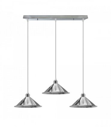 Ceiling pendant Light Metal Vintage/Retro 22cm cone shape hanging lamp shade