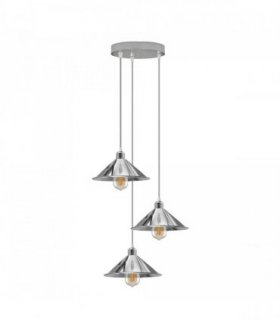 Ceiling Pendant Light Shade Hanging Lamp Metal Vintage/Retro Cone Shape 22cm