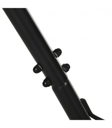 Hammock Stand Black Powder Coated Steel 313-388L x 109W x 116Hcm 12ft/3.8m