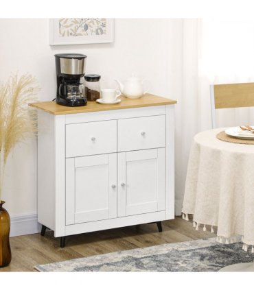 Sideboard Storage Cabinet Freestanding Kitchen Cupboard with Drawers