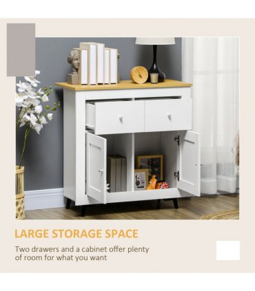 Sideboard Storage Cabinet Freestanding Kitchen Cupboard with Drawers