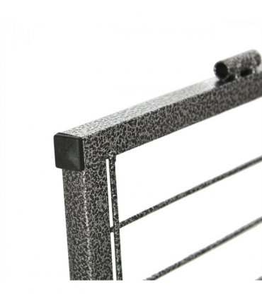 Steel Grey 16 Panels Heavy Duty Puppy Play Pen for Small, Medium Dogs 80Hcm