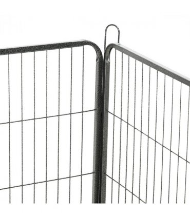 Heavy Duty Dog Pen with 2 Doors, 16 Panels Dog Playpen Puppy Pen, 60H cm