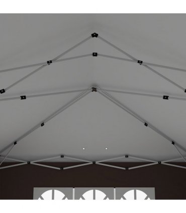 3 x 6m Pop Up Gazebo Height Adjustable Party Tent w/ Storage Bag Black