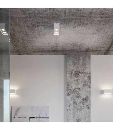 Wall lamp aluminum Quad modern Design G9