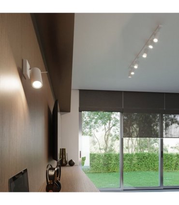 Ceiling lamp steel Ring modern Design GU10