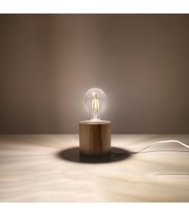 Desk lamp wood Salgado Scandinavian Design E27