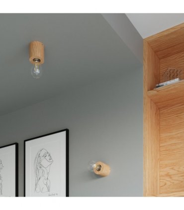 Desk lamp wood Salgado Scandinavian Design E27