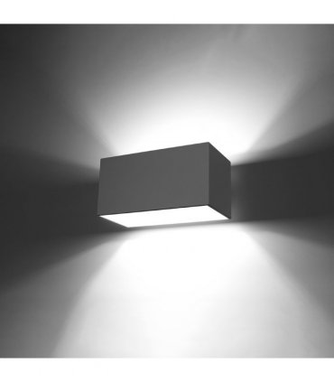 Wall lamp aluminum Quad modern Design G9