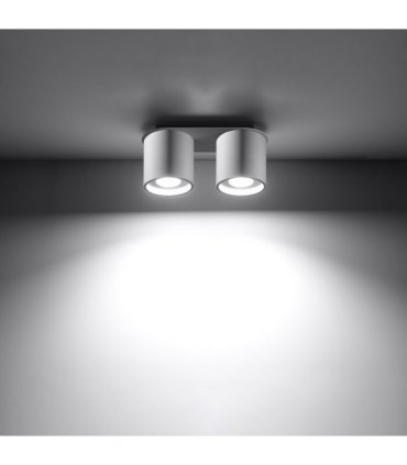 Ceiling lamp aluminum Orbis modern Design GU10
