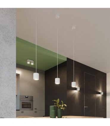 Ceiling lamp aluminum Orbis modern Design GU10