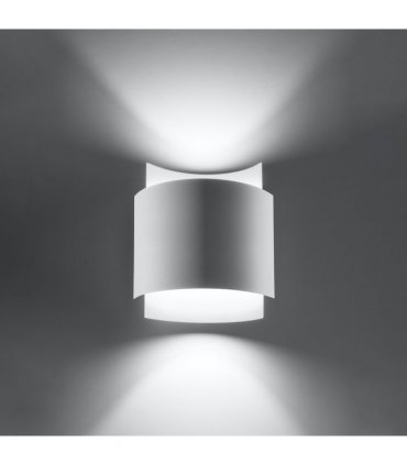 Wall lamp steel Impact industrial Design G9