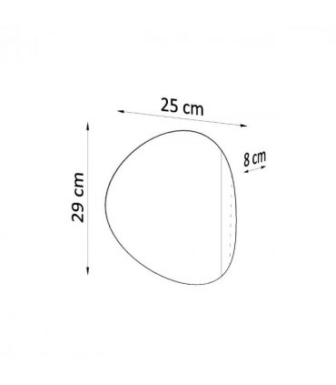 Wall lamp steel Senses modern Design G9