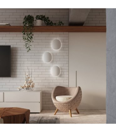 Wall lamp steel Senses modern Design G9