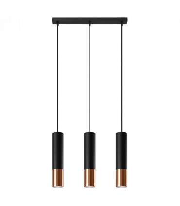 Pendant lamp steel Loopez modern Design GU10