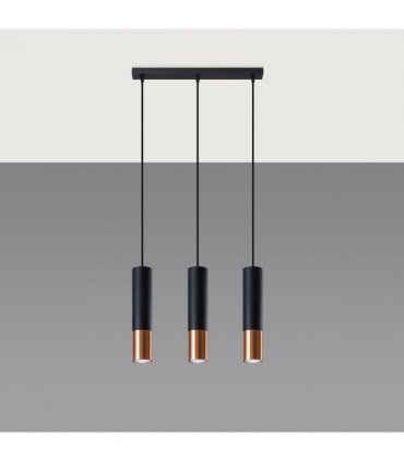 Pendant lamp steel Loopez modern Design GU10