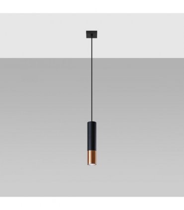 Pendant lamp steel Loopez modern Design GU10