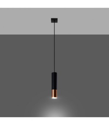 Pendant lamp steel Loopez modern Design GU10