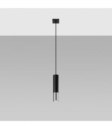 Pendant lamp steel Loopez modern Design GU10