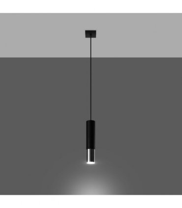 Pendant lamp steel Loopez modern Design GU10