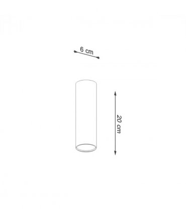 Ceiling lamp steel Lagos modern Design GU10