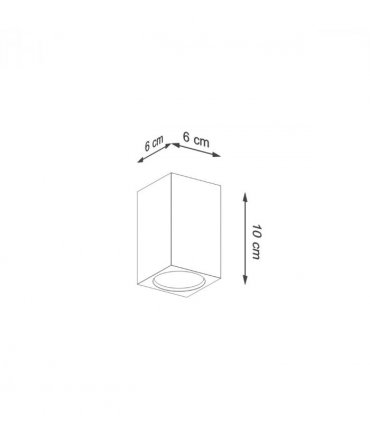 Ceiling lamp wood Keke Scandinavian Design GU10