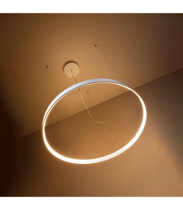 Chandelier steel Rio modern Design LED