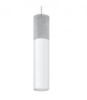 Pendant lamp Steel, concrete Borgio modern Design GU10