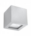 Wall lamp ceramics, glass Leo modern Design E27