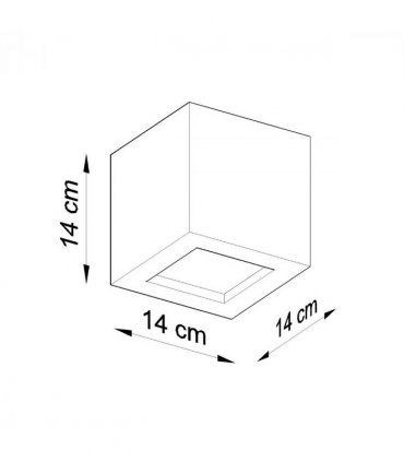 Wall lamp ceramics, glass Leo modern Design E27
