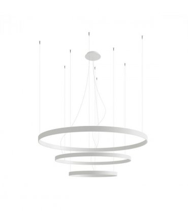 Chandelier aluminum Rio modern Design LED