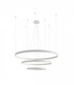 Chandelier aluminum Rio modern Design LED