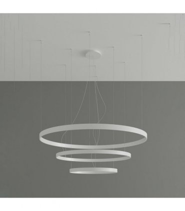 Chandelier aluminum Rio modern Design LED