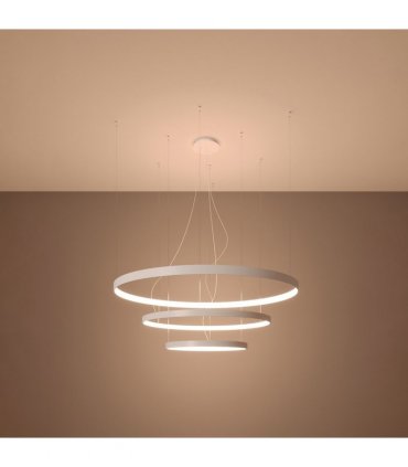 Chandelier aluminum Rio modern Design LED