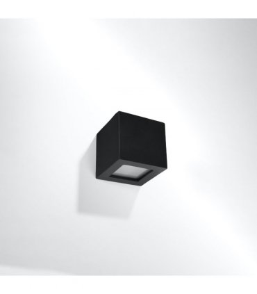 Wall lamp ceramics, glass Leo modern Design E27