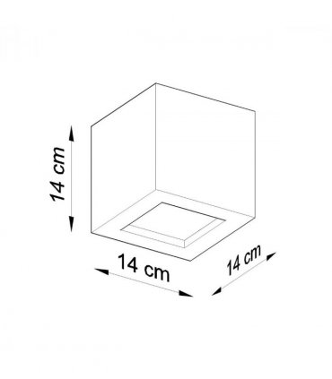 Wall lamp ceramics, glass Leo modern Design E27