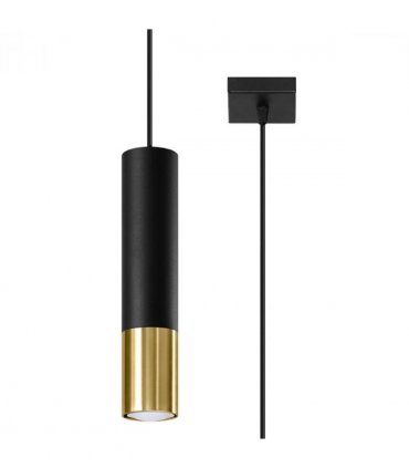 Pendant lamp steel Loopez modern Design GU10