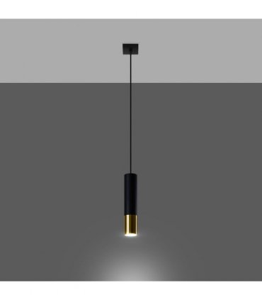 Pendant lamp steel Loopez modern Design GU10