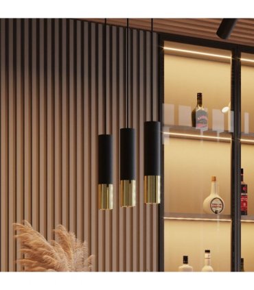 Pendant lamp steel Loopez modern Design GU10