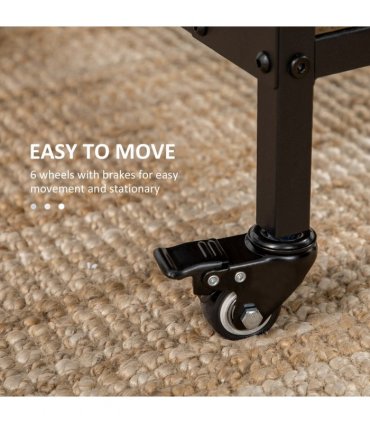 Mobile Drop Leaf Table Folding Kitchen Table Extendable Dining Table