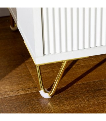 Nightstand with 2 Drawers, Side End Table for Living Room, Bedroom