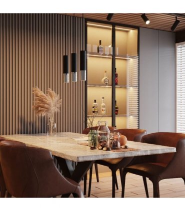Ceiling lamp steel Loopez modern Design GU10
